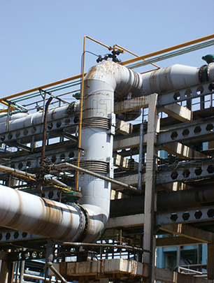 澳門花地瑪堂區(qū)雙鉸鏈橫向平衡補償接頭安裝現(xiàn)場